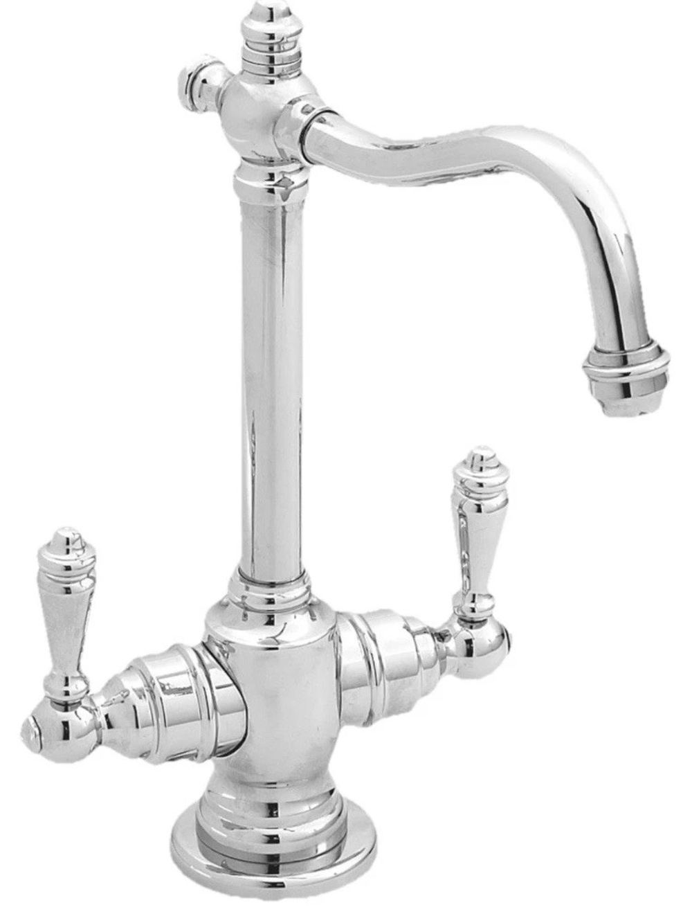 Westbrass D205-26 Victorian Two Handle Instant Hot/Cold Polished Chrome